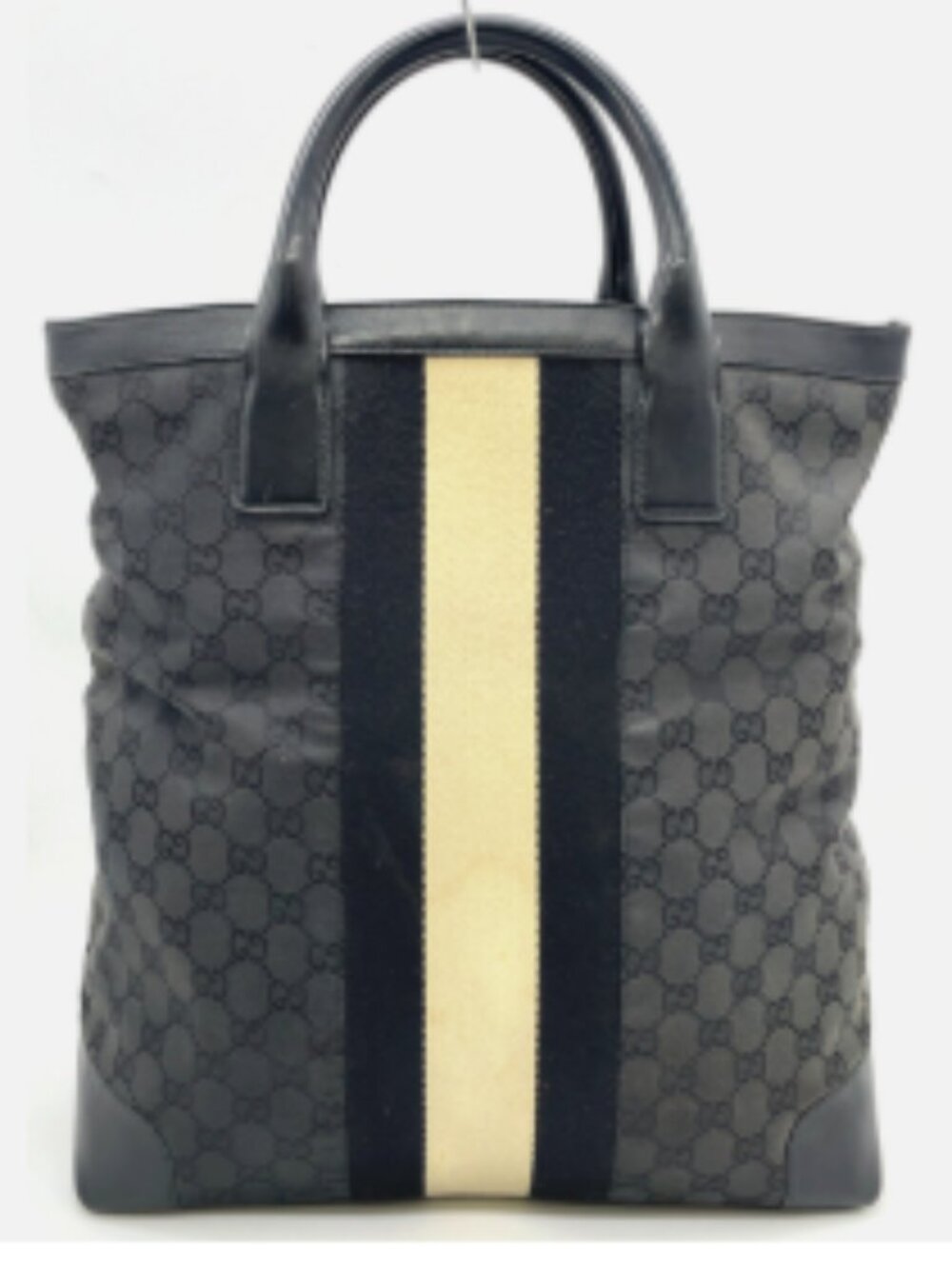 Gucci GG Canvas 002.10933444 Sherry Line Back Tote Bag